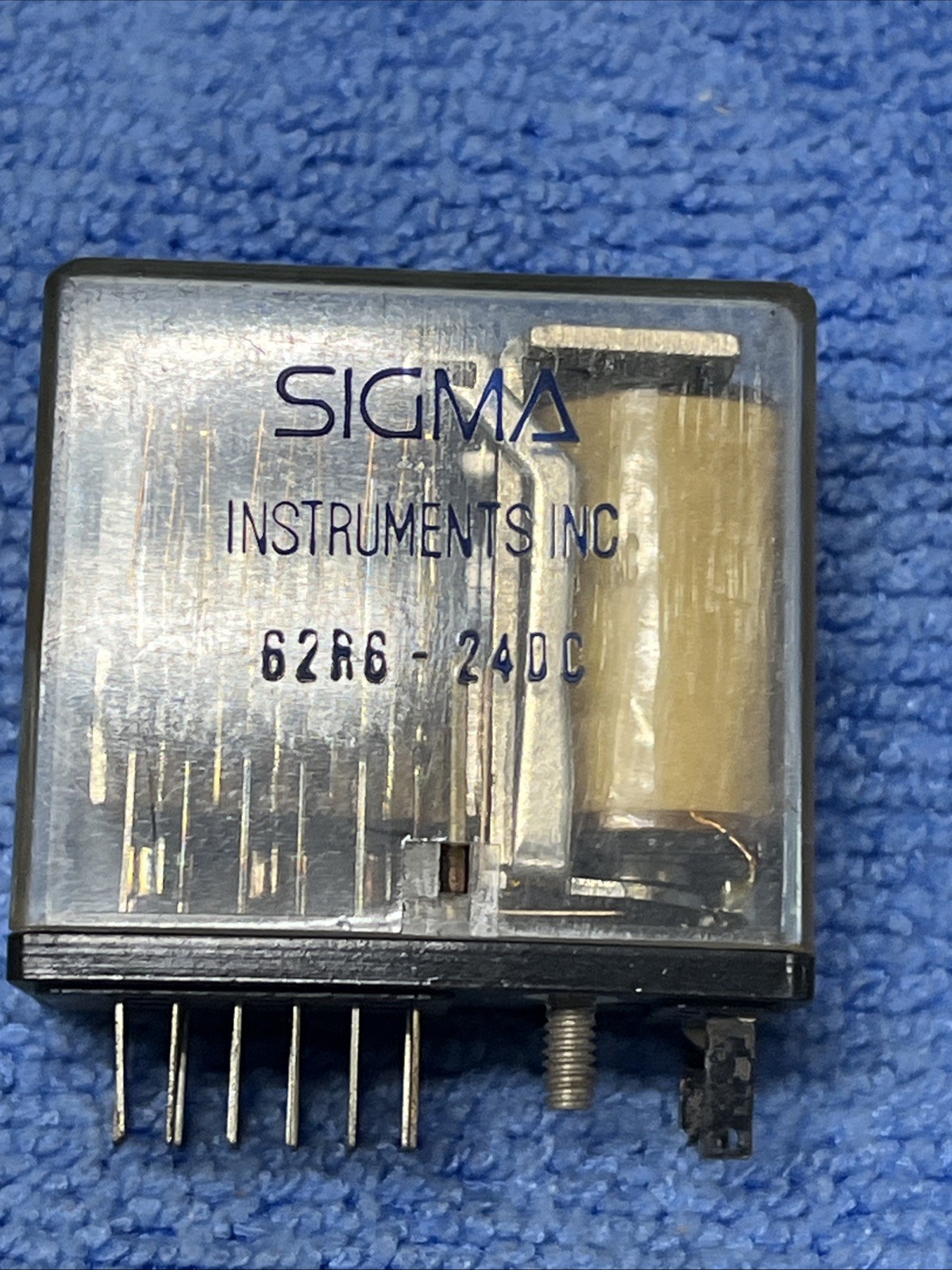 SIGMA ~ 62R6-24DC ~ ELECTROMAGNETIC RELAY