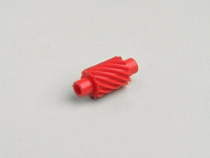 Vespa PK XL, XL2 Speedo Drive 12 teeth, l=27mm, 2.7mm Square, Red