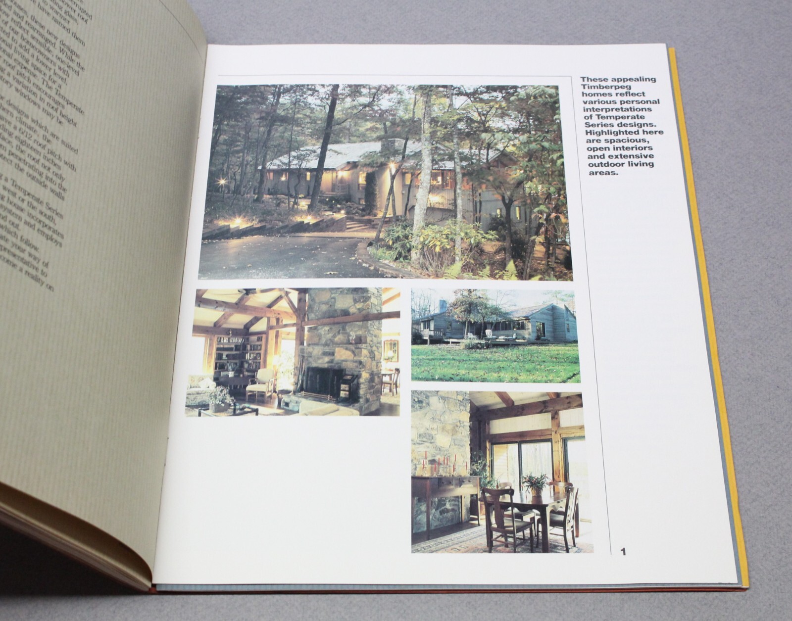 Timberpeg Homes 1980s Catalog / Design Portfolio