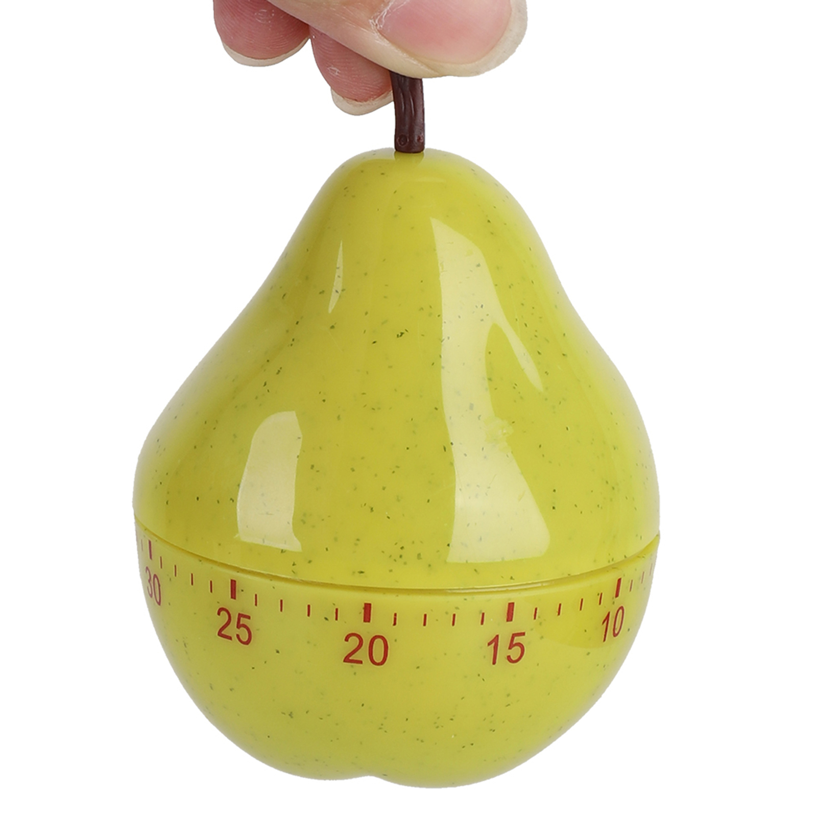 YA Cartoon Timer Pear Shaped Kitchen Timer Mini Cute 60mins Mechanical Manu Hot