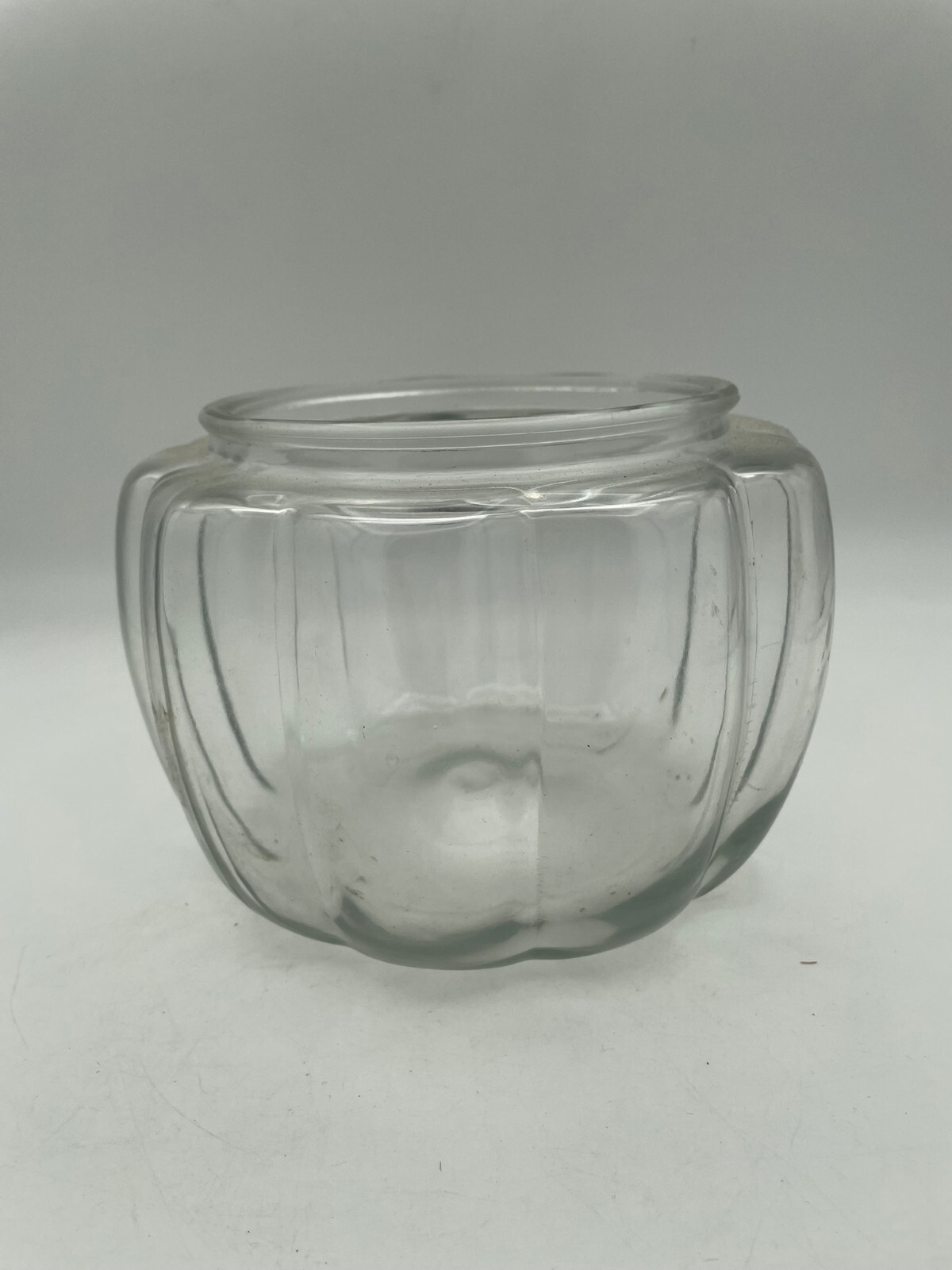 Rotund Glass Candy Jar-See Description!