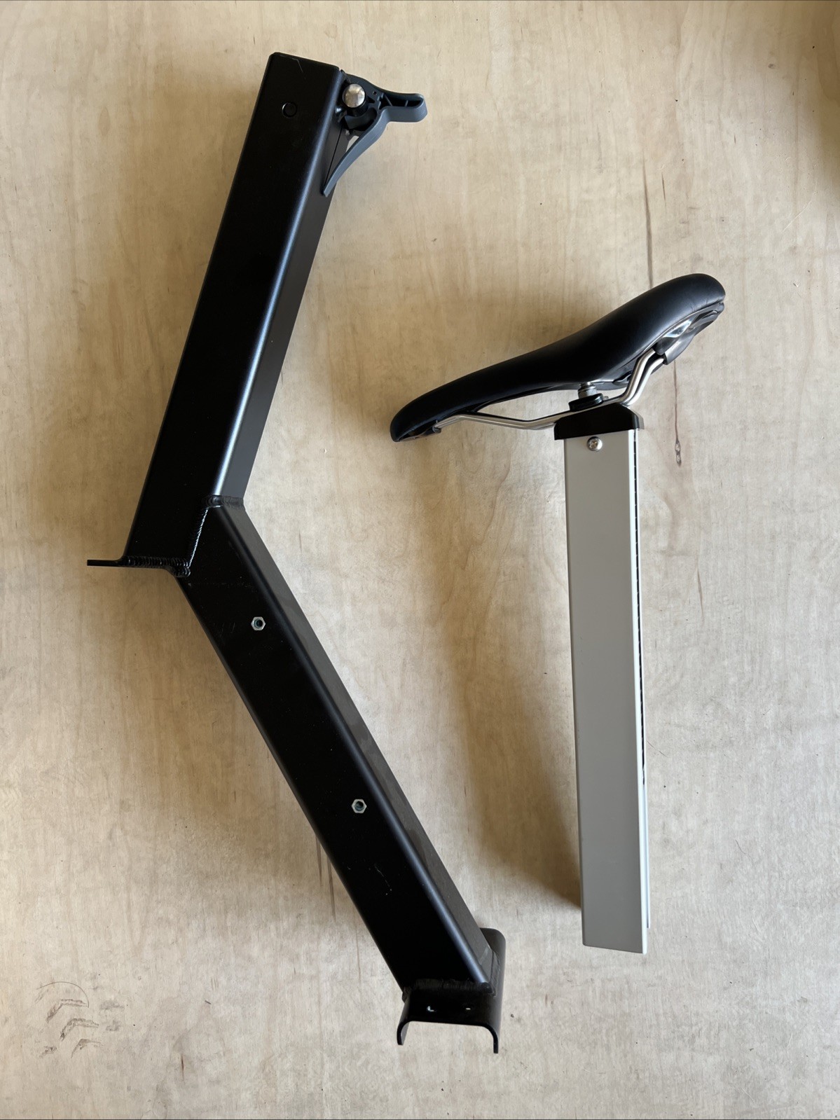Concept2 BikeErg Standard Height Seat Post And Rear Leg Assembly