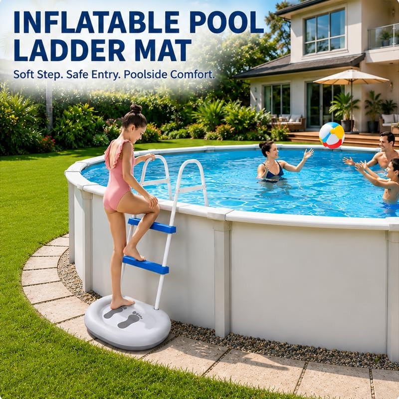 Inflatable Pool Foot Bath Basin, Foot Soaking Bath Basin Foot Bath for Pool E...