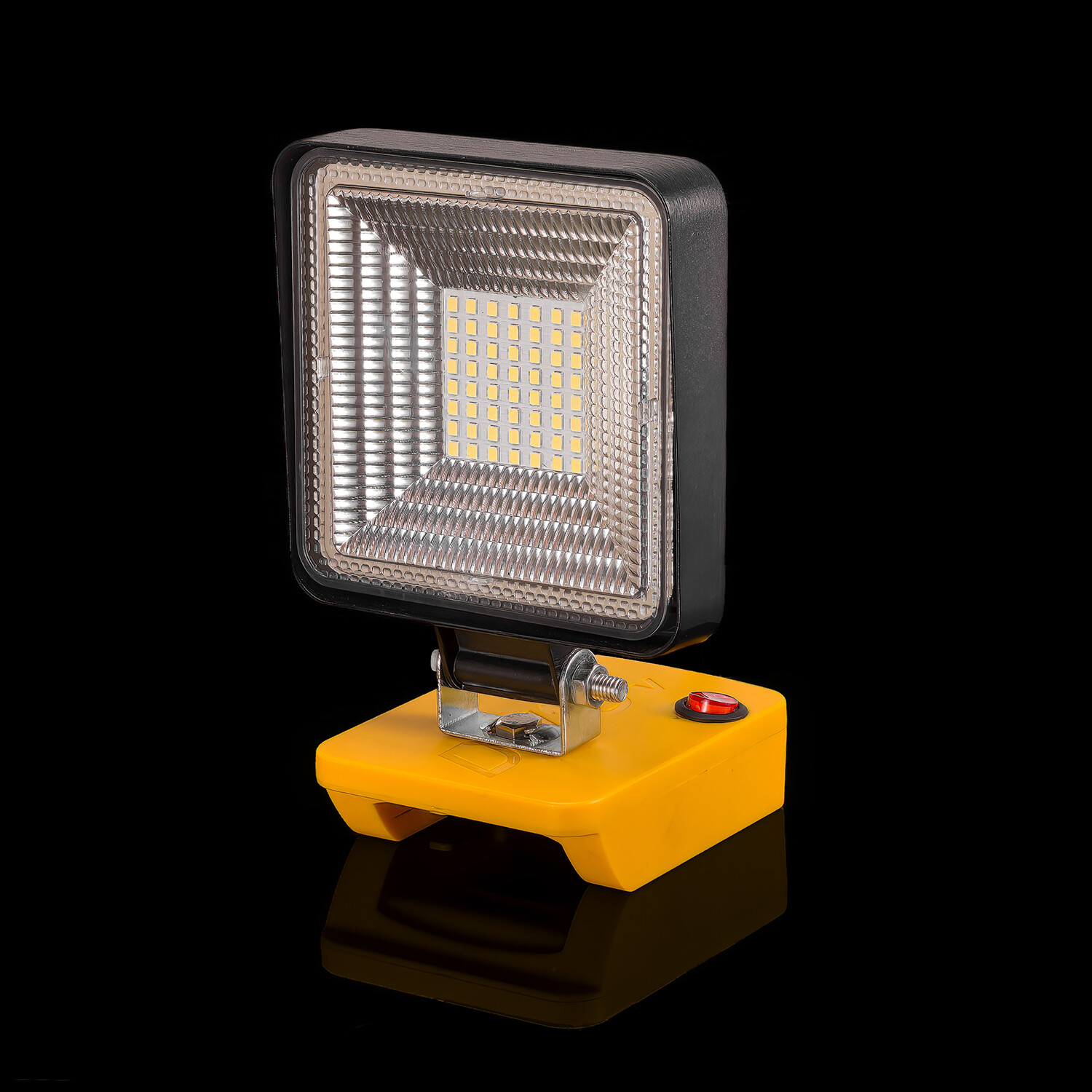 1x LED Flood Light for DeWalt 20v MAX Li-Ion Battery (4000LM)-w/Undervoltage BMS