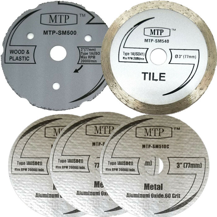 3" x 7/16 Wood Plastic Metal Masonry Blade For Rigid Cut off Tool Dremel Saw Max