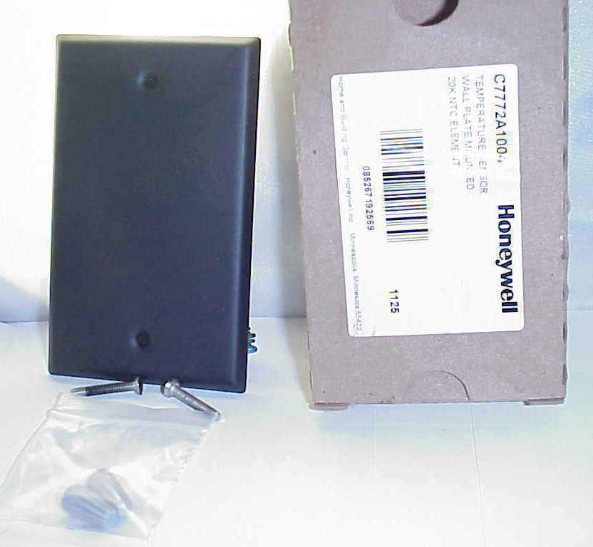 HONEYWELL C7772A1004 TEMPERATURE  SENSOR WALL MOUNT 20K NTC ELEMENT *FREE SHIP*