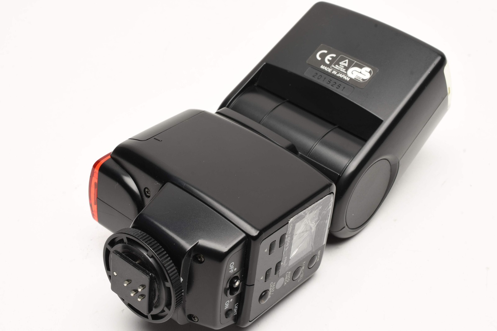 Olympus FL-40 Electronic flash, works great - *Cracked LCD screen