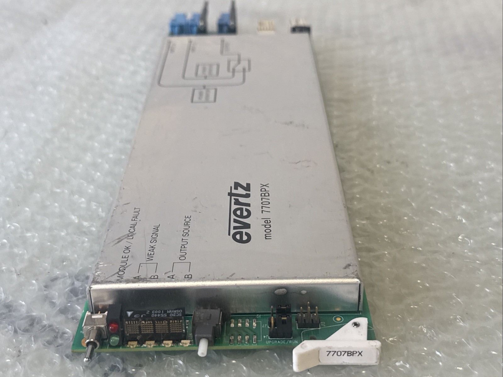 Evertz 7707BPX Optical Bypass Protection Switch