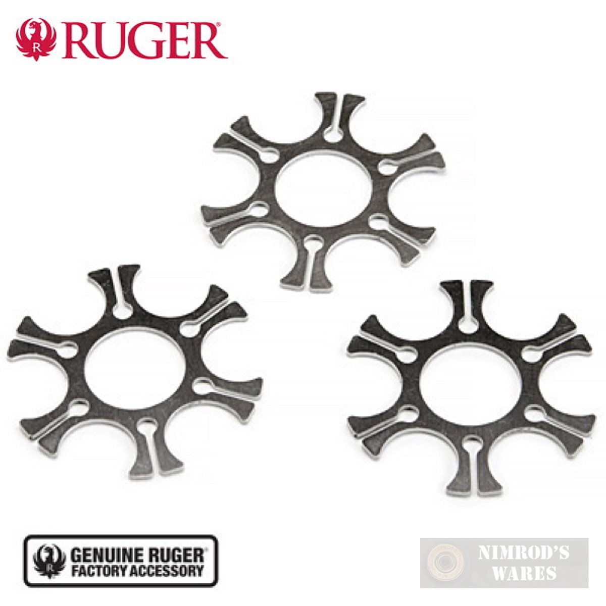 Ruger Super REDHAWK 10mm Speed Loader MOON CLIPS 6 Rounds 3-pk 90515 FAST SHIP