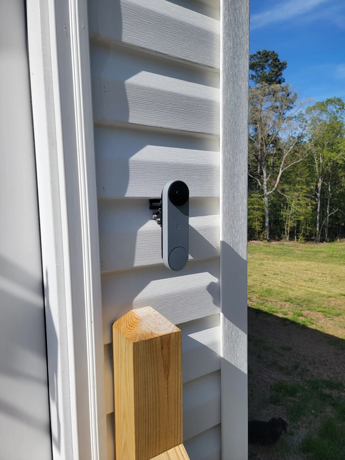 Google Nest Battery Doorbell Camera (NO SCREW REQUIRED) Adjustable Mount