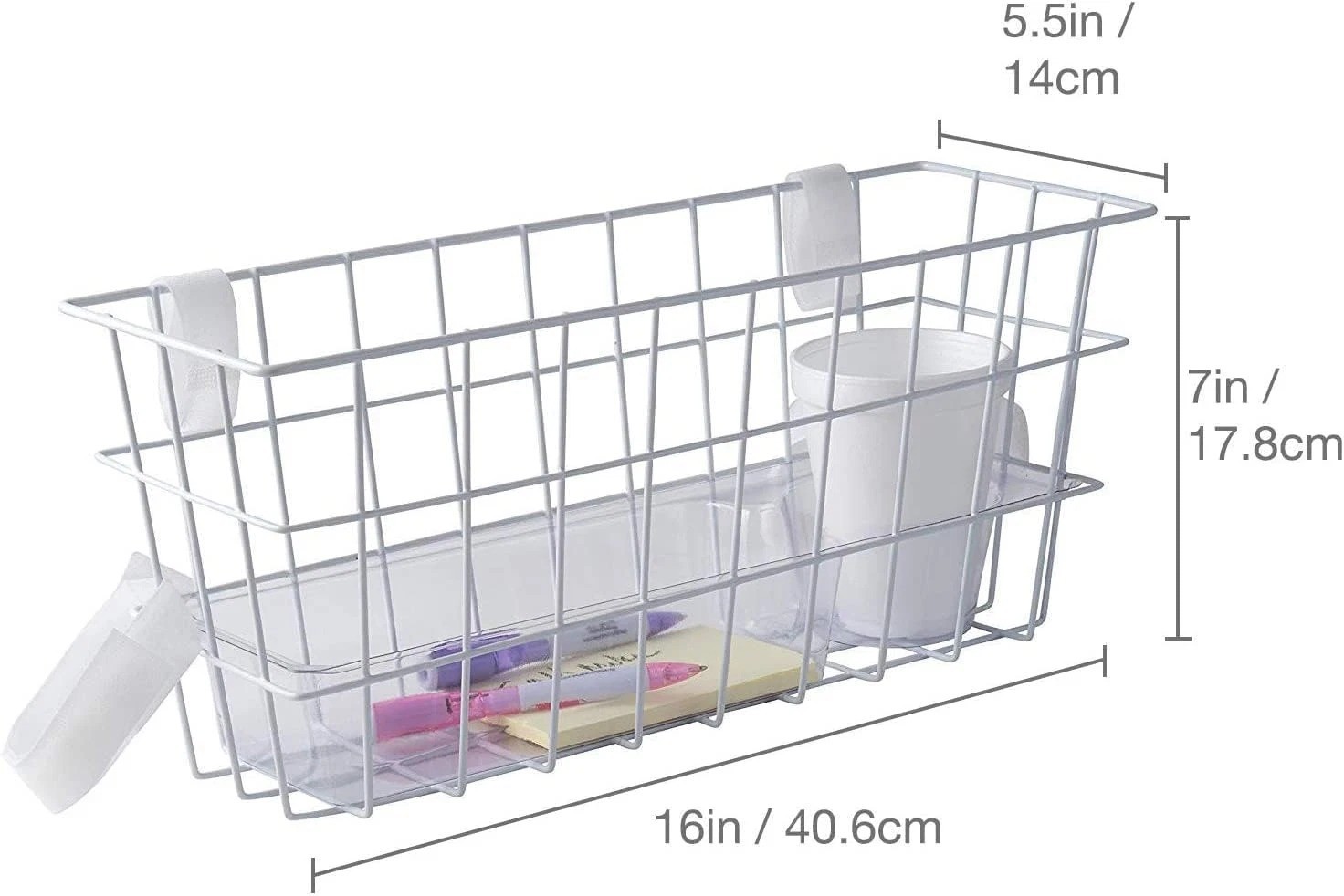 Durable Walker Accessories Basket for Walker | No Tools Needed | Se