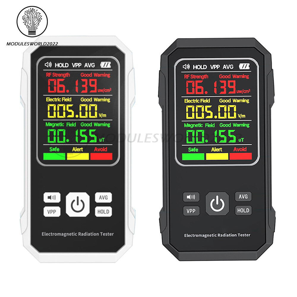 Digital EMF Meter Electromagnetic Field Radiation Tester Detector Geiger Counter