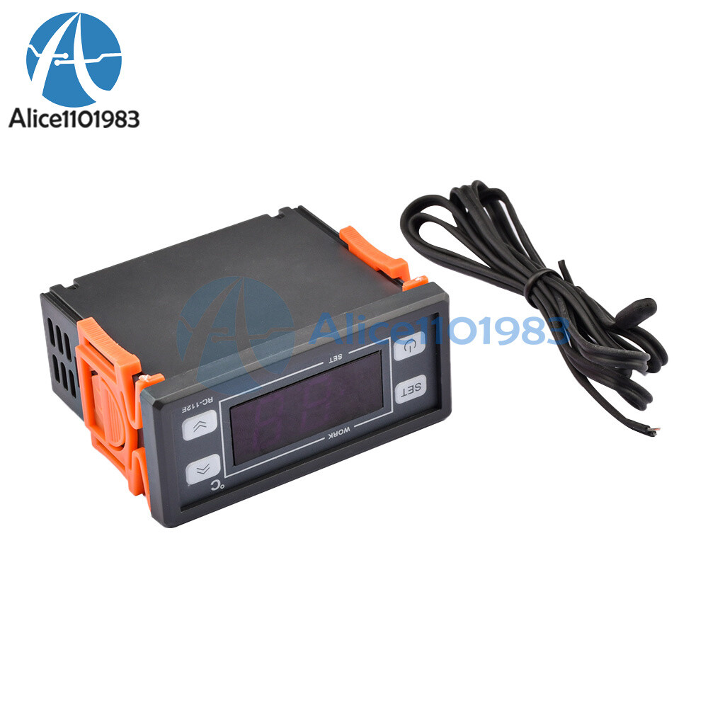 Universal STC-200 Digital Temperature Controller Thermostat 2m NTC Sensor Cable