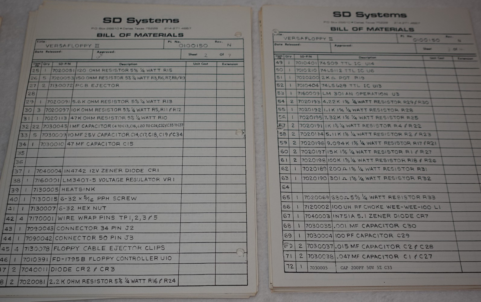 Versafloppy II Floppy Disk Controller SD Systems Syntech Vintage Publications