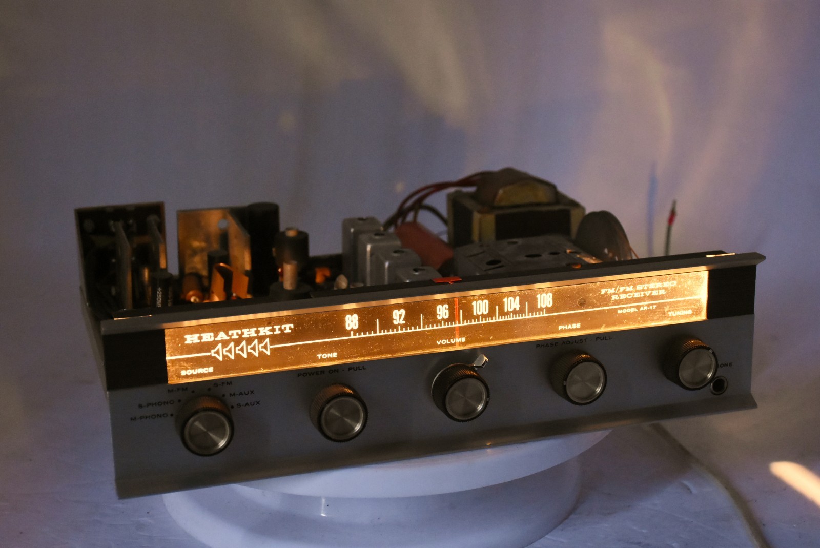 Vintage Heathkit AR-17 FM Stereo Receiver - Powers On - NO Cabinet