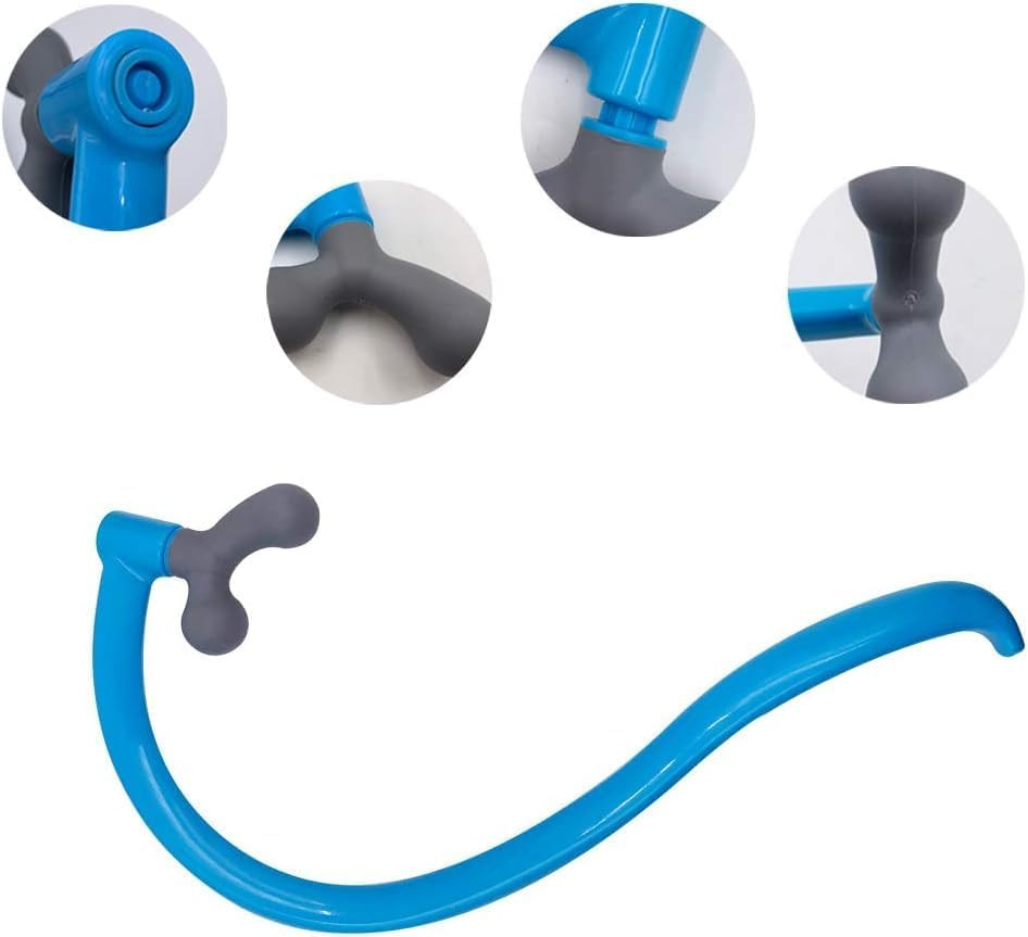 Portable Self Massage Tool - Portable Trigger Point Therapy for Back and Neck, 7