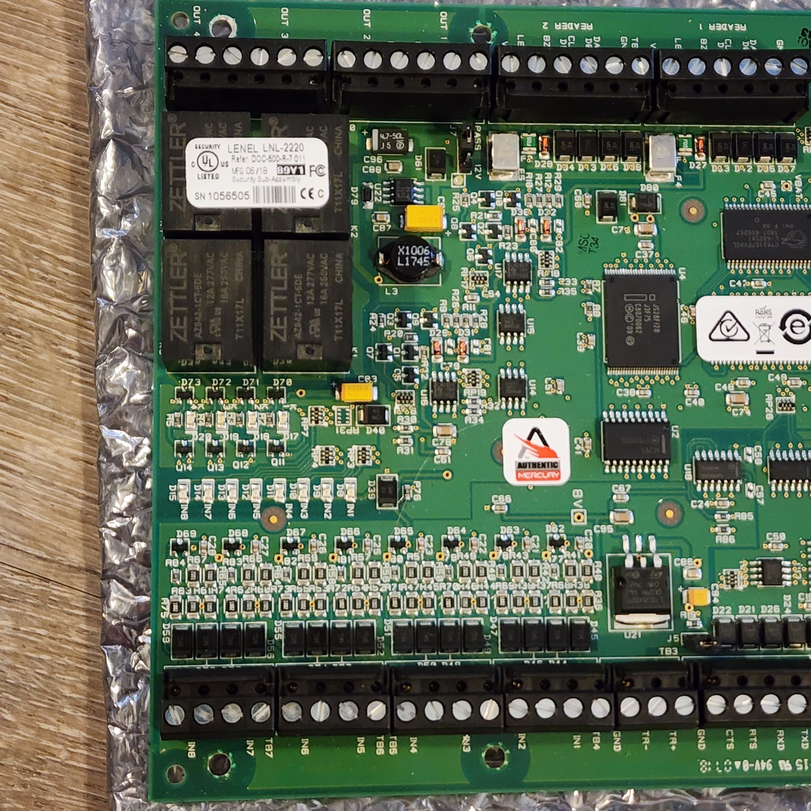 LENEL LNL-2220 Intelligent Dual Reader Controller (IDRC)