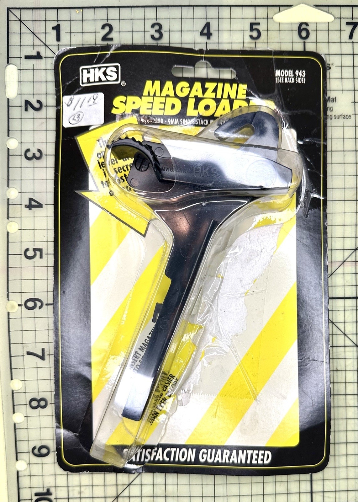 HKS Model 943 Magazine Speed Loader .380-9mm Single Stack Walther Colt Sig Astra