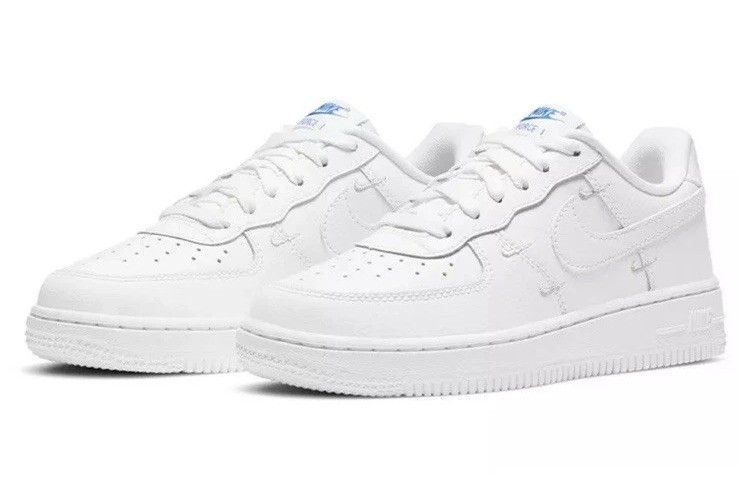 NIKE FORCE 1 LV8 HO20 (PS) "SISTERHOOD" WHITE-ROYAL-BLACK SZ 2Y [CT3956-100]