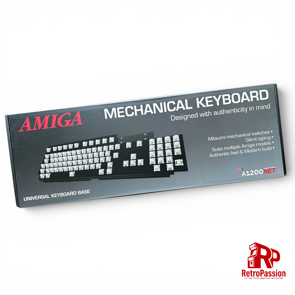 Amiga A1200 BARE Mechanical Keyboard ONLY - NO KEYCAPS - A1200.NET