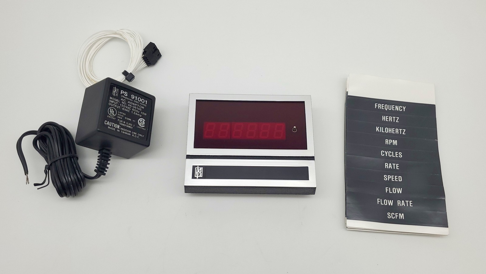 Weschler Instruments IPM7301 Process Meter Slimline Scaleable with Power Supply