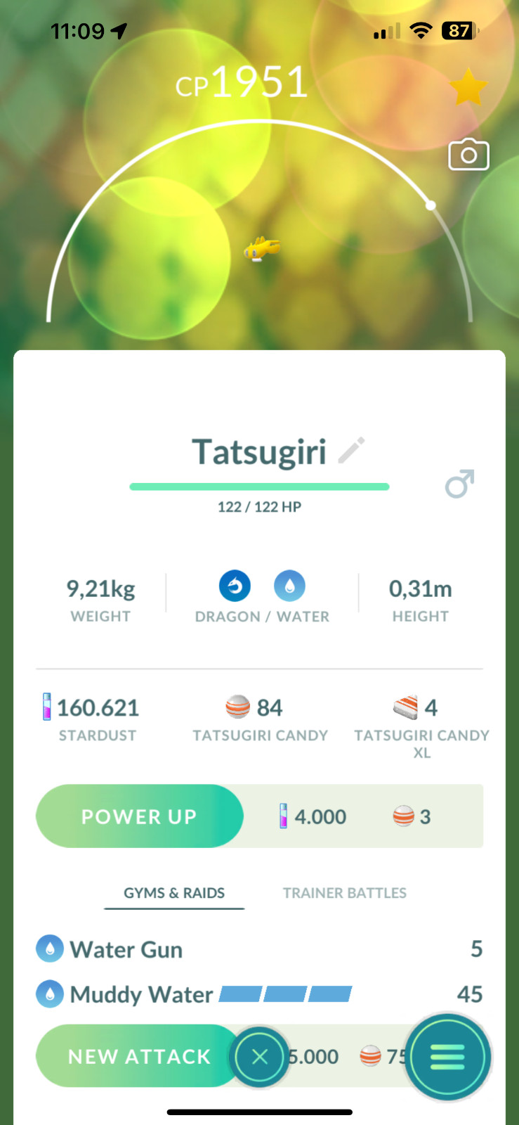 Tatsugiri - Stretchy Form Tatsugir| Tr-de 20K Stardust