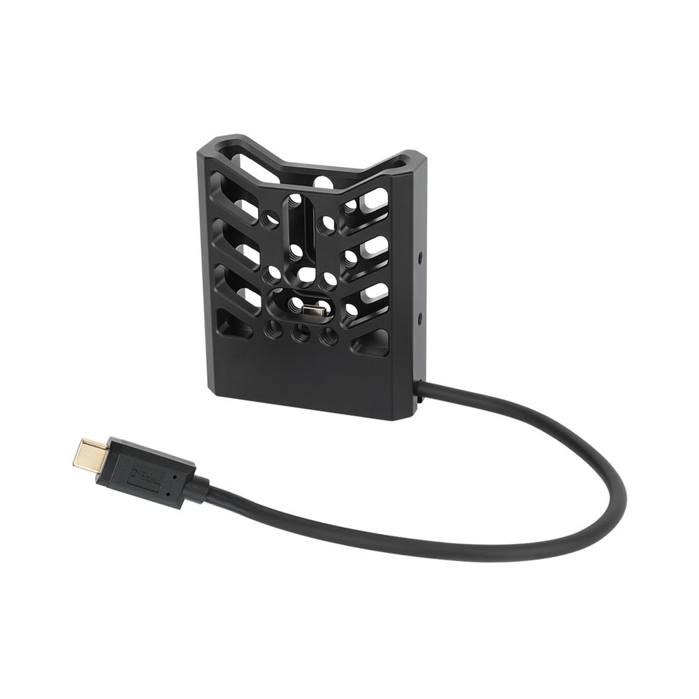 CAMVATE SSD Holder with Straight USB-C Cablefor Samsung T7 Shield