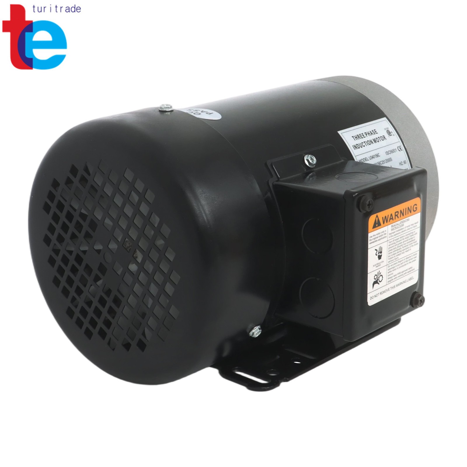 56C Frame 1 HP Three-Phase Motor 1800 RPM TEFC 230/460V 60Hz Electric