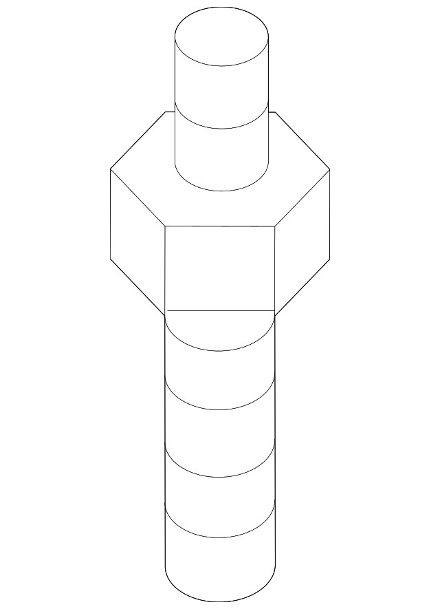 Genuine BMW Auxiliary Pump Retainer Screw 07-11-9-907-463