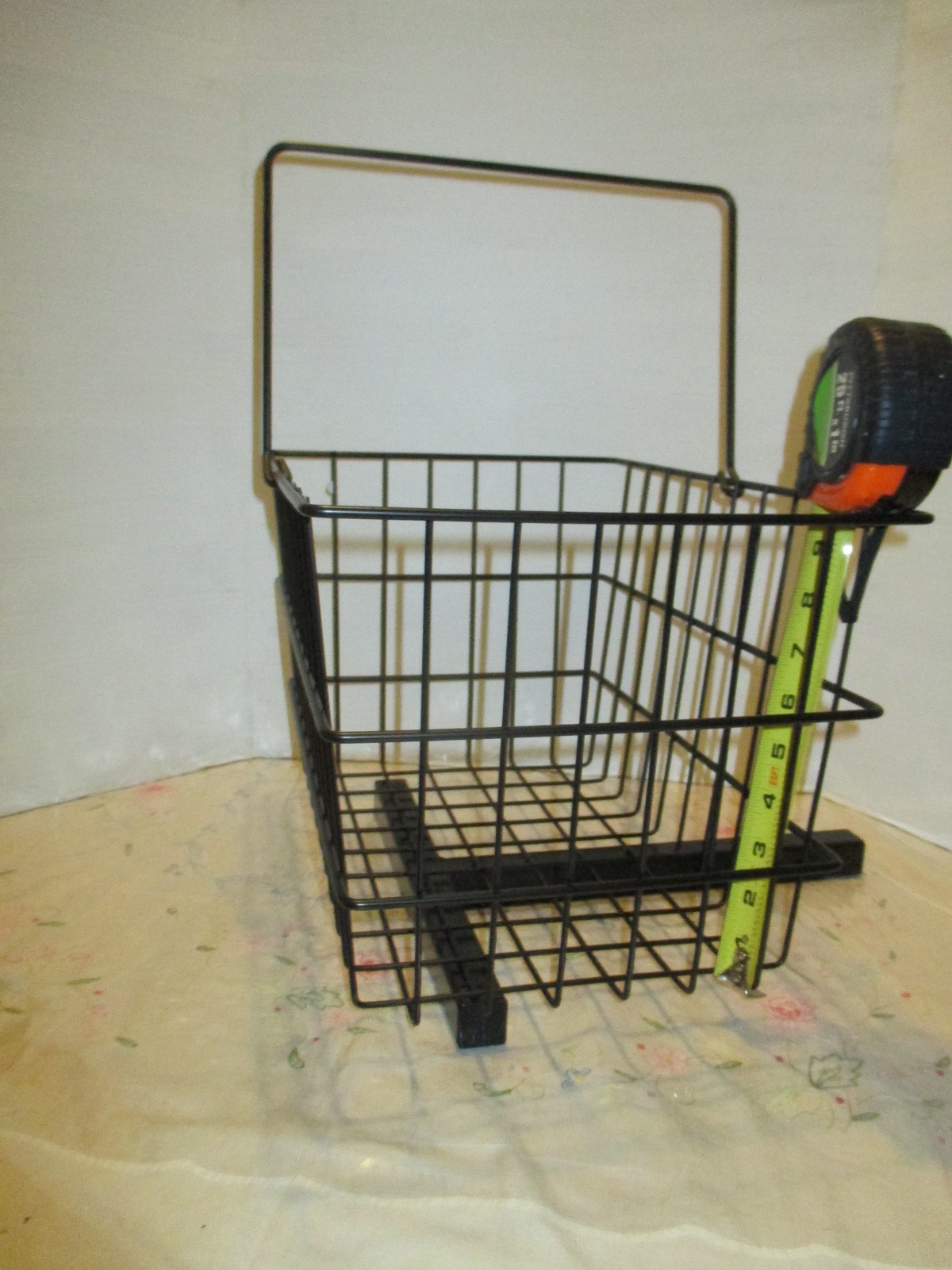 Heavy-Duty Metal Rear Basket for Mobility Scooters - Easy No-Tool Installation
