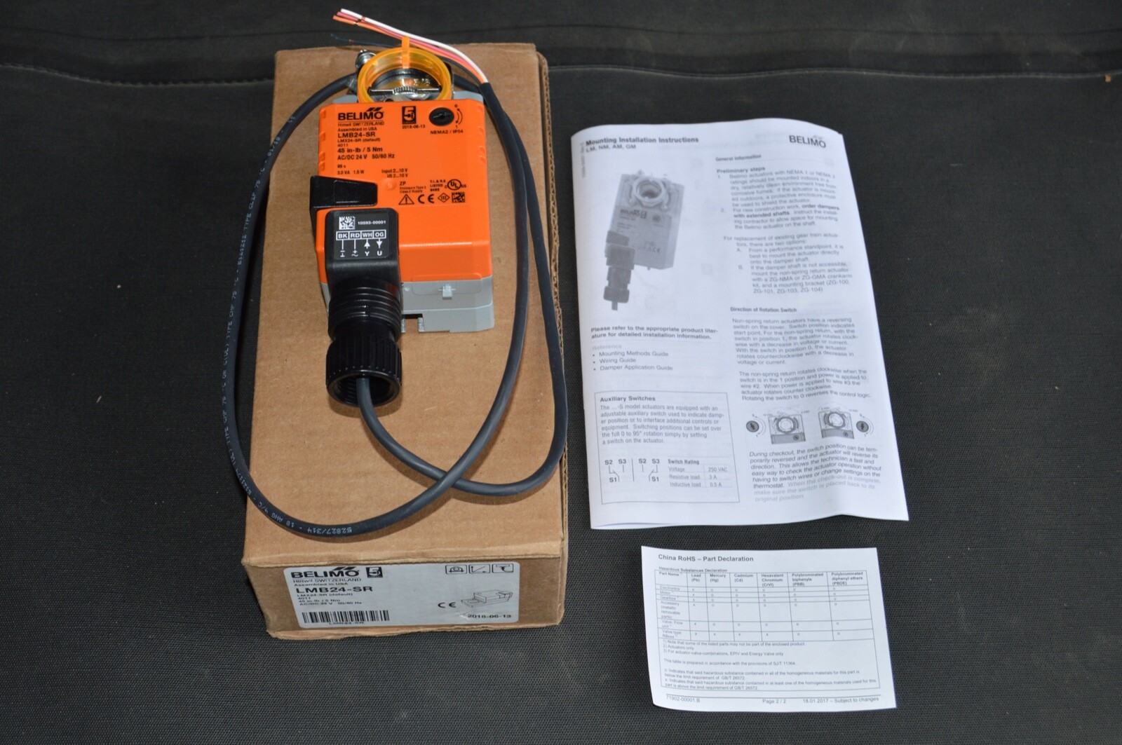 Belimo LMB24-SR   New, unused. Still in box.
