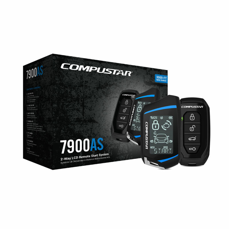 Compustar CS7900-AS 2-Way 3000-FT Range Remote Start Security + Drone X1-LTE