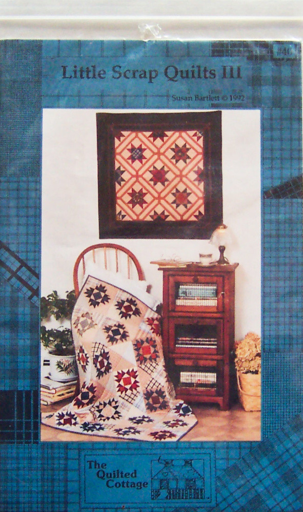 The Quilted Cottage "STAR GAZING & PLAID STARS" Quilt & Wallhanging PATTERNS #40