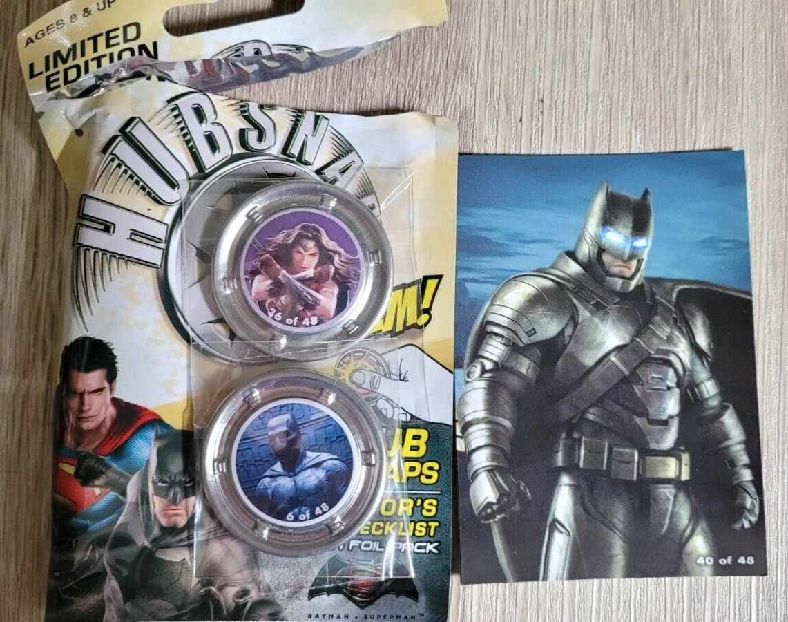Hubsnaps DC Comics Limited Edition Batman v Superman - #36 - #6 - #40