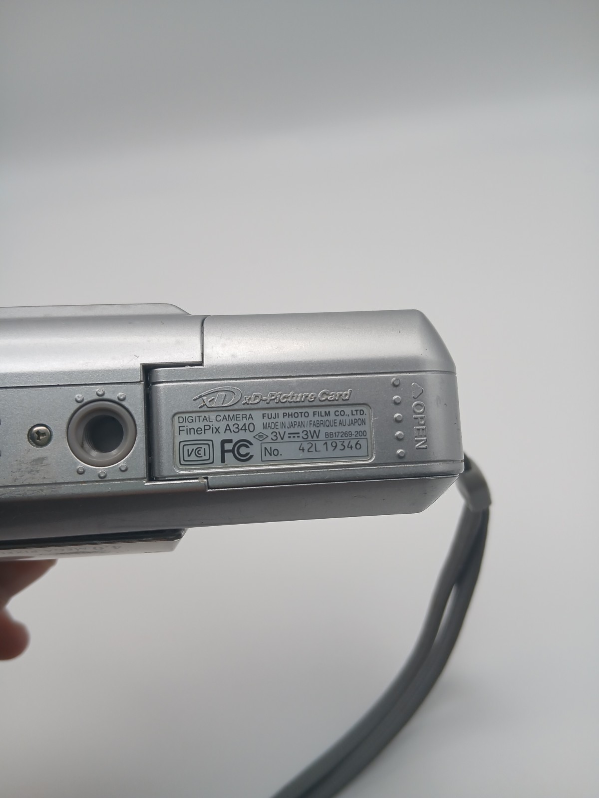 Fujifilm FinePix A340 Digital Camera Compact 3x Optical Zoom Working Camera