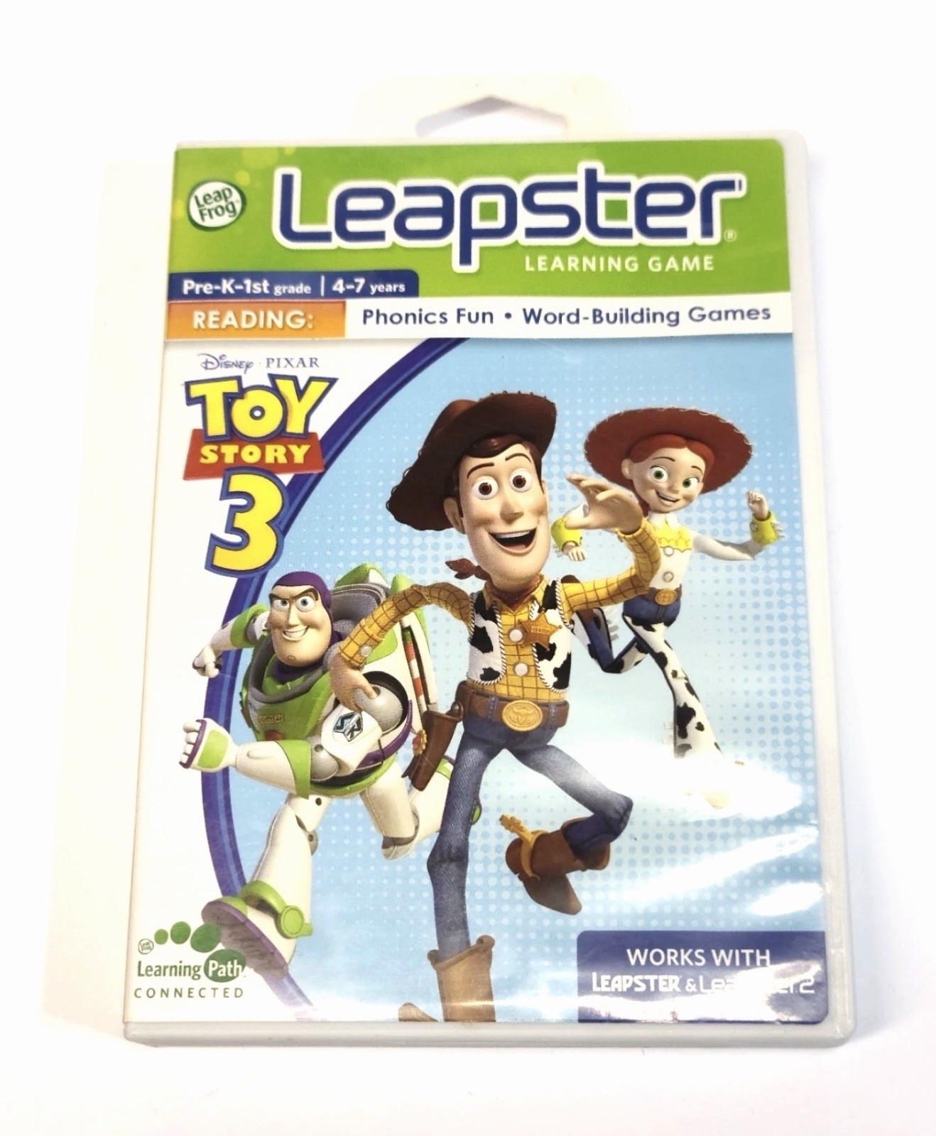Leapfrog Leapster Toy Story 3 Learning Game W Manual Works Great