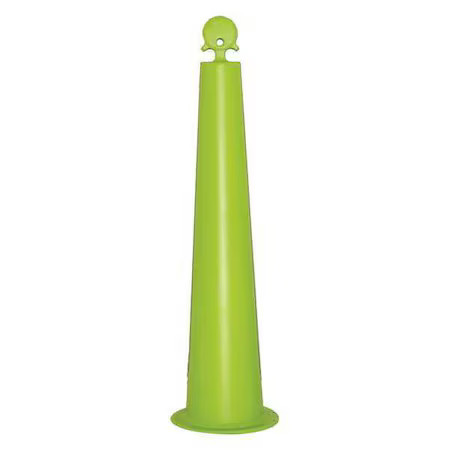 Zoro Select 03-770-42L-P Channelizer Cone, Hdpe, High-Intensity Prismatic, 42",