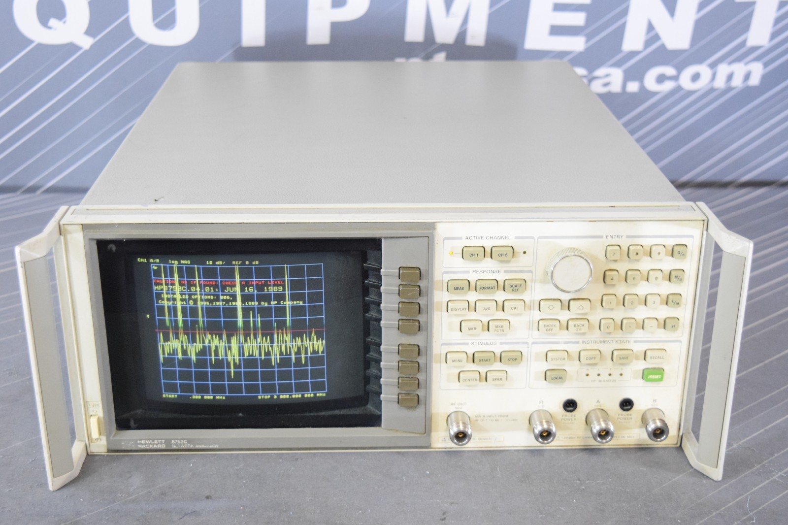 HP 8753C /006 RF Vector Network Analyzer 300KHz - 6GHz