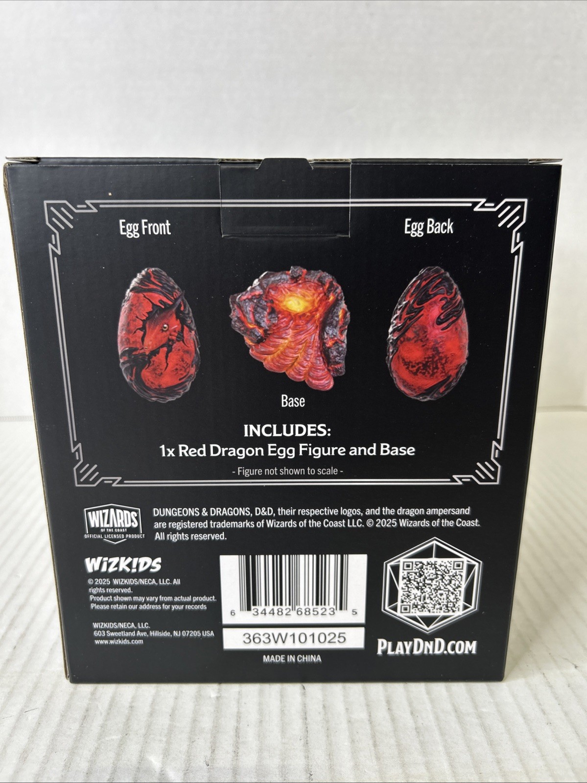 Dungeons & Dragons: Replicas of the Realms - Red Dragon Egg New F2