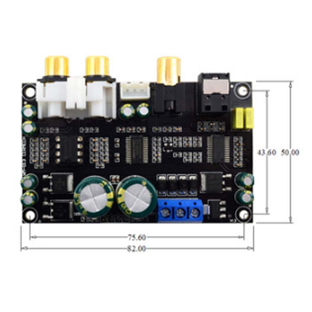set of 1 DAC Decoder CS8416 + CS4398 24BIT/192KHZ new