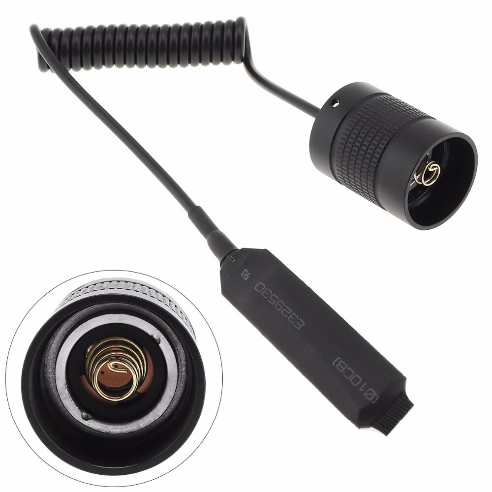 Remote Pressure Switch Fits Classic G2 G3 6P 9P Flashlight Momentary On-off Mode