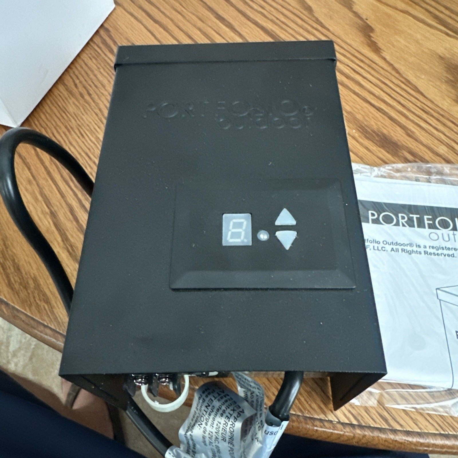 Portfolio 120-Watt Magnetic Landscape Lighting Power Pack 0092091 New - Open Box