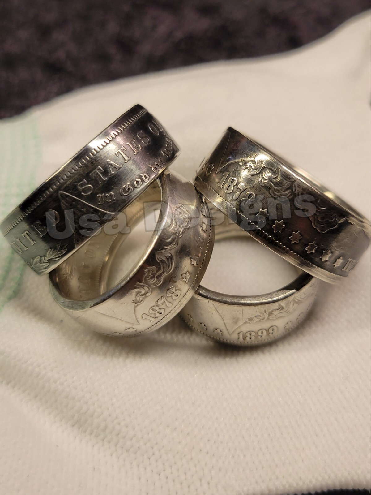Hand Made .900 Silver Mogan Dollar
