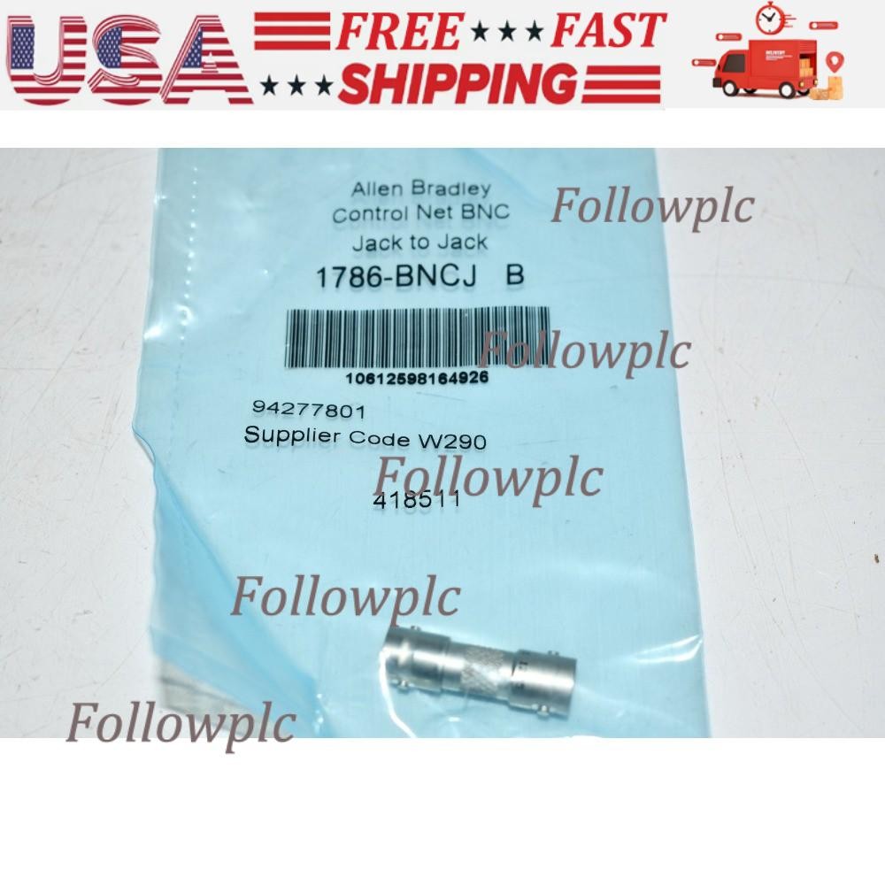 NEW Allen Bradley 1786-BNCJ CNet Media Jack-to-Jack TNC Connector