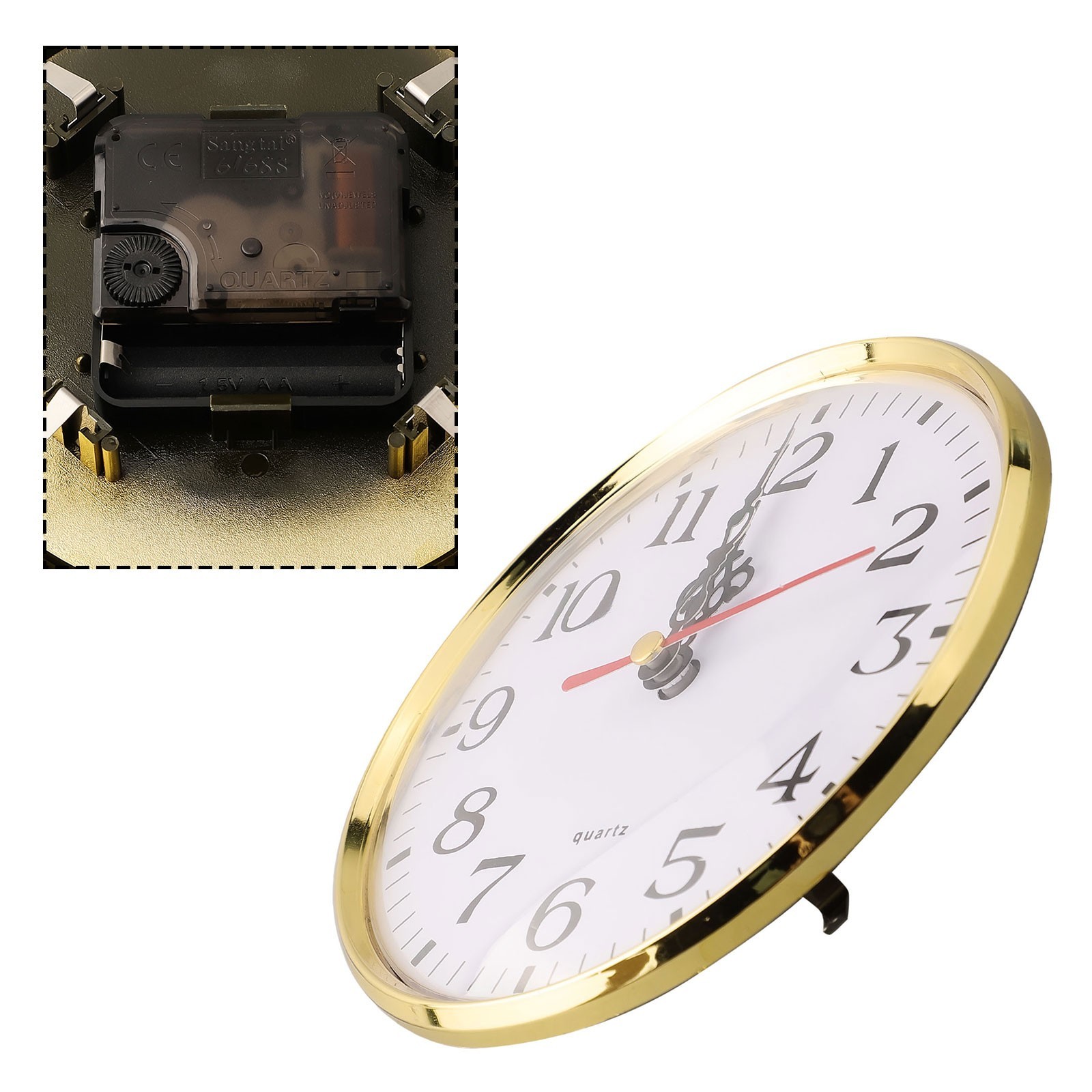 Quartz Clock Insert Miniature Arabic Numerals for DIY Clock Projects