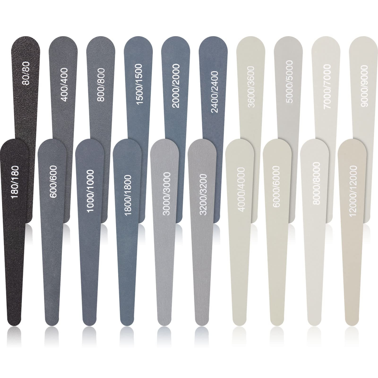 Honoson 20 Pcs Sanding approx. 13 x 2 x 0.4 cm/ 5.12 x 0.79 x 0.16 inches