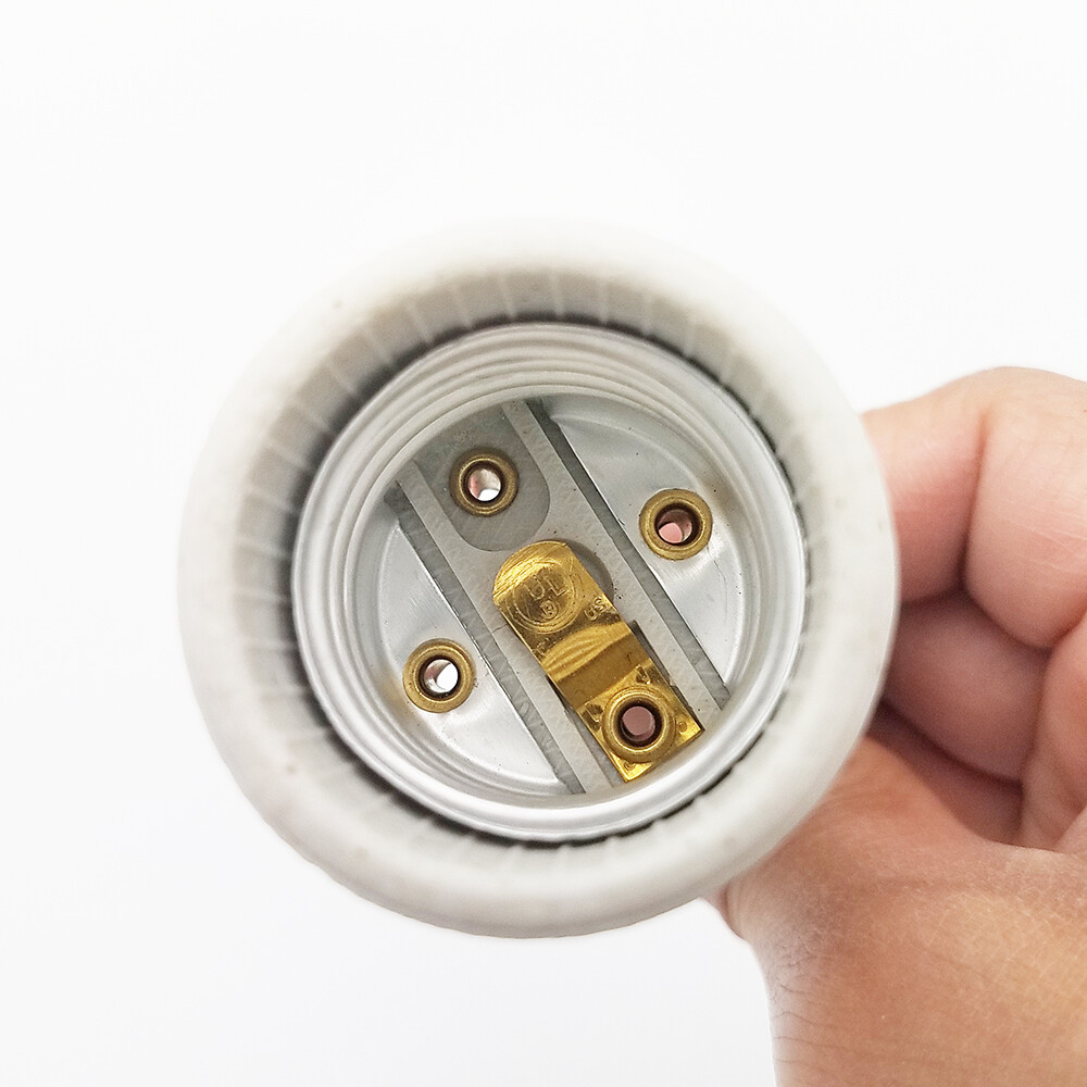 Universal Porcelain Rotary Socket Knob Switch E26 250W 660W 250V Ceramic Switch