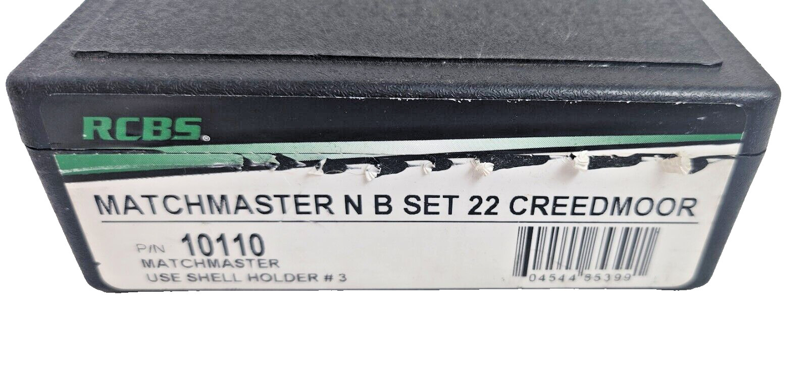 RCBS MatchMaster Neck Size Bushing Die Set .22 Creedmoor