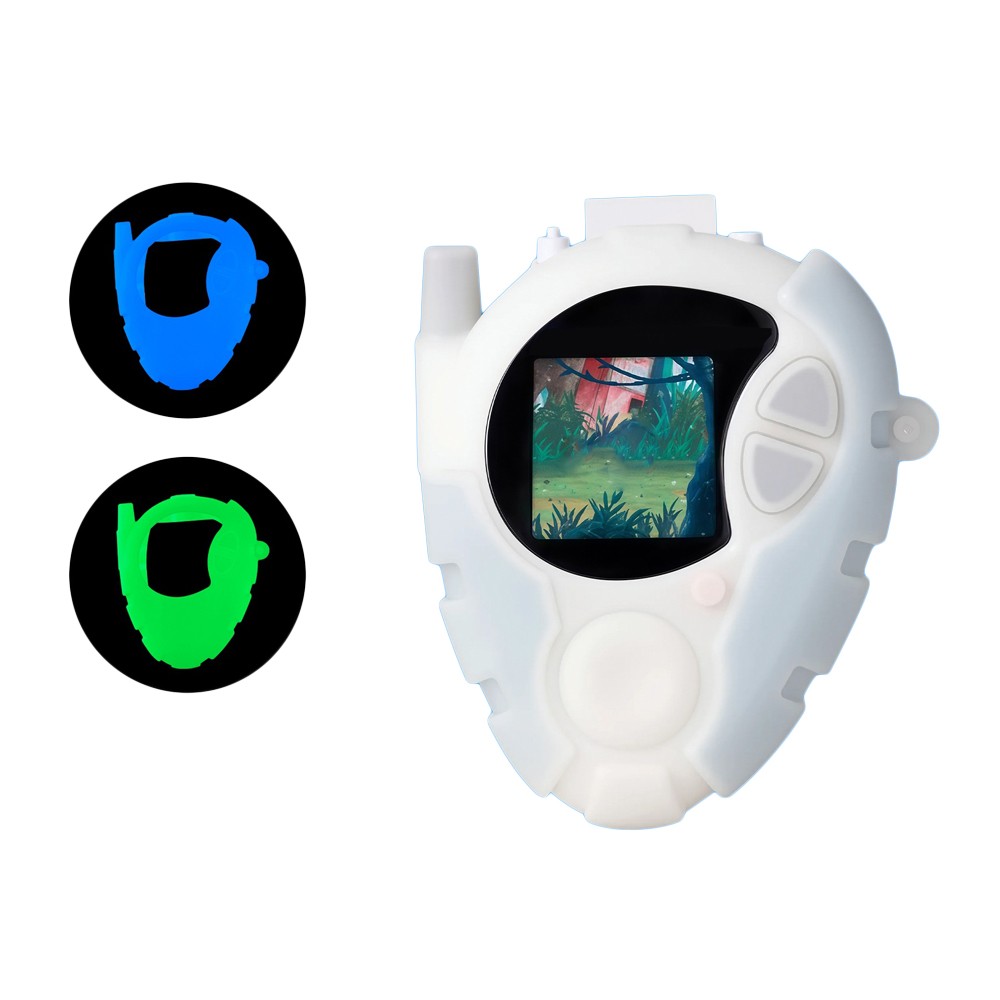For DIGIMON DETECT & DISCOVER D-3 25th Silicone Case Shockproof Protective Cover