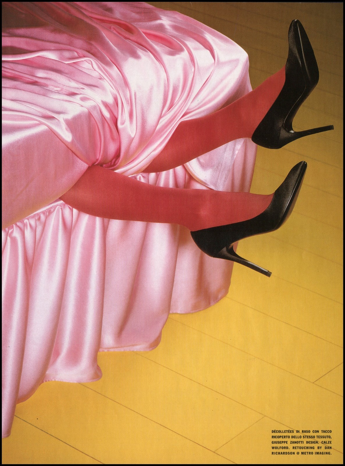 High Heels Zanotti Magazine Print Ad Women Fashion Ankles shoes 2002-AC